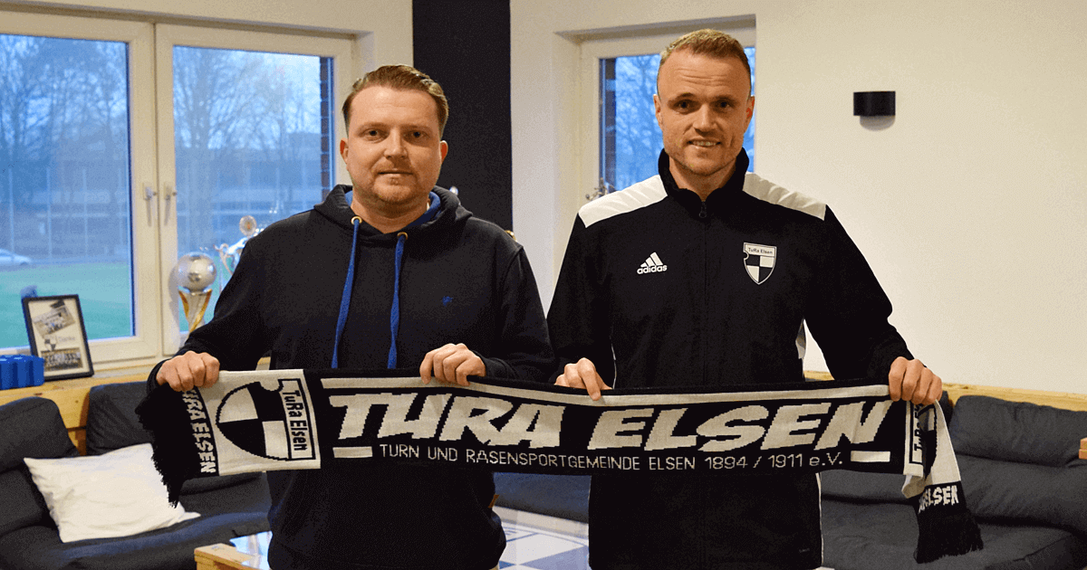 Trainer 1. Herren TuRa Elsen Andrej Kostylev und Christopher Fröhleke