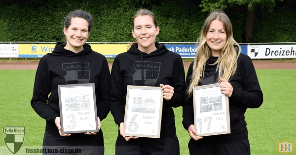 Drei TuRa Spielerinnen beenden ihre aktive Fußballlaufbahn