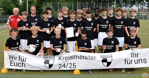 C-Junioren sichern sich Kreismeisterschaft und bereiten sich auf Aufstiegsspiele vor