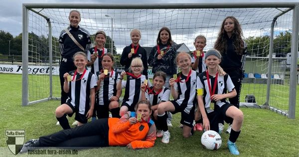 TuRa Elsen U11-Juniorinnen erfolgreich beim Tag des Jugendfußballs