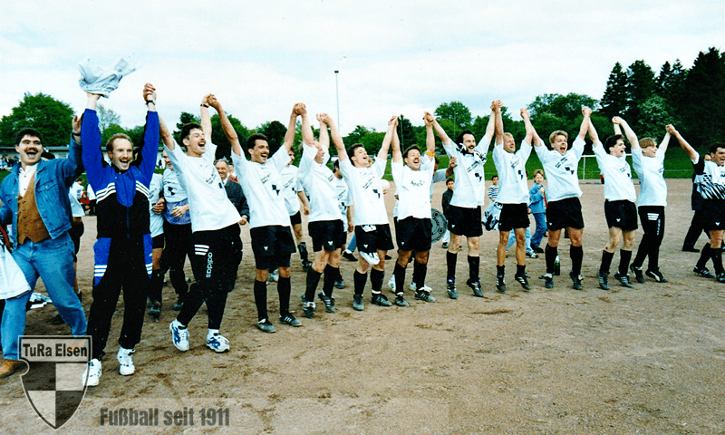 1995 1 mannschaft jubel
