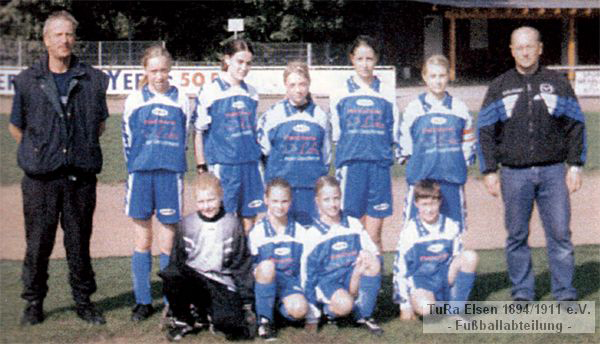 Die erste Elsener U15-Mädchenmannschaft