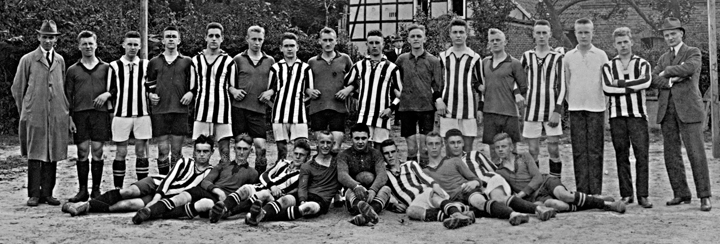 TuRa- Mannschaft in den Jahren 1925/1926