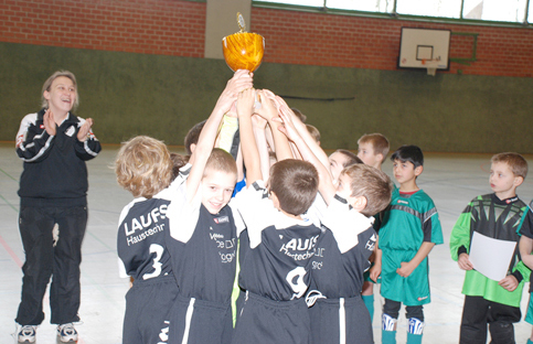 Glückliche Sieger: BV Bad Lippringe F2