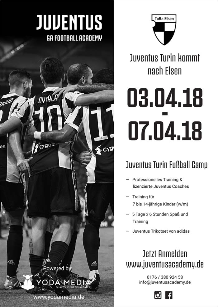 Juventus Turin Fußballcamp in Elsen