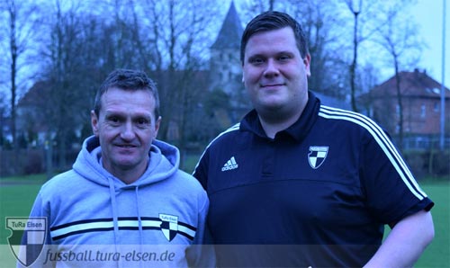 TuRa Trainer Christoph Schade und Andreas Hagenbrock