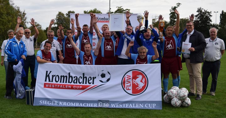 VfB Kirchhellen Sieger des Kormbacher Ü50 Westfalen Cup 2018