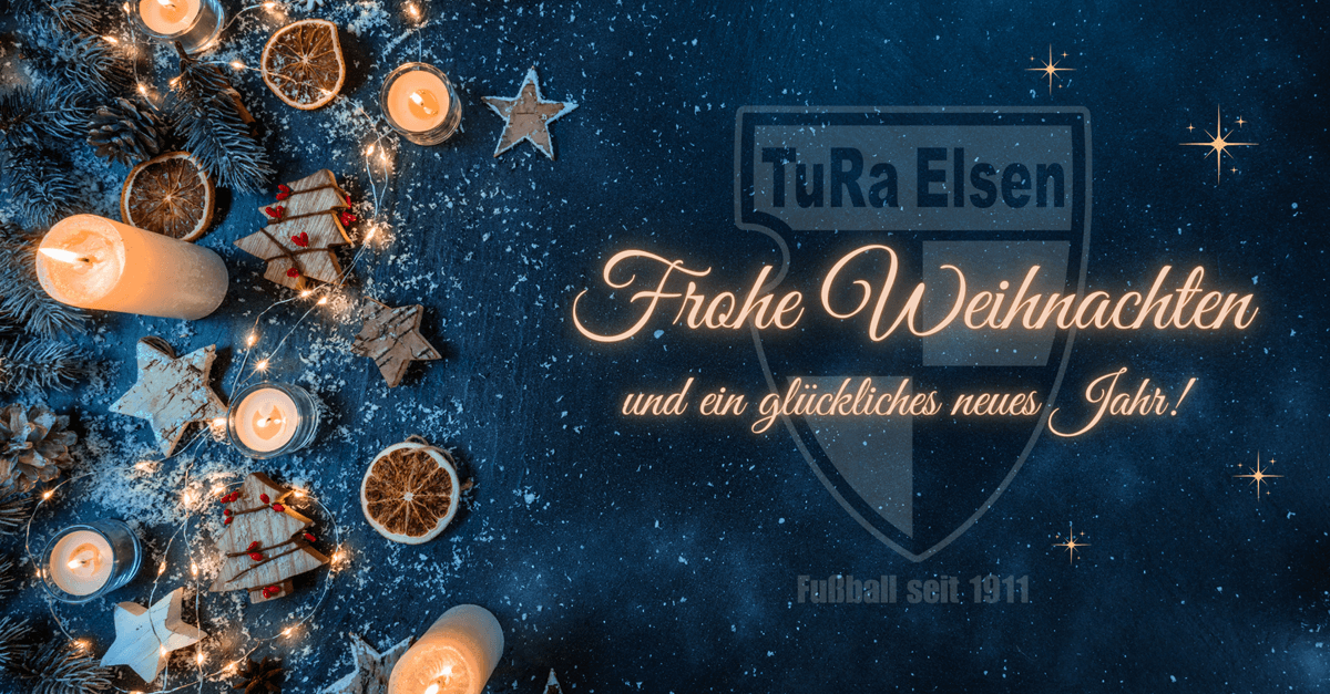 frohe weihnachten tura fussball